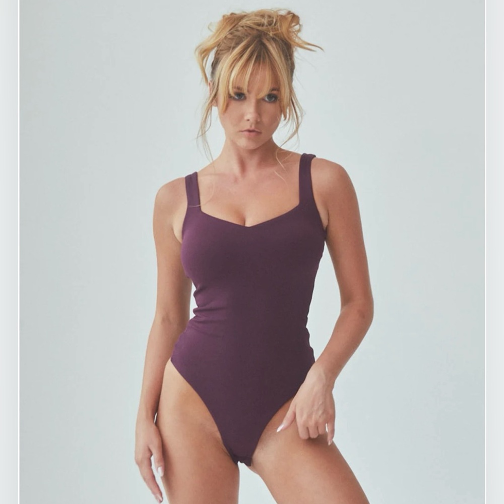 Klassy Network Lilac Sweetheart Bodysuit